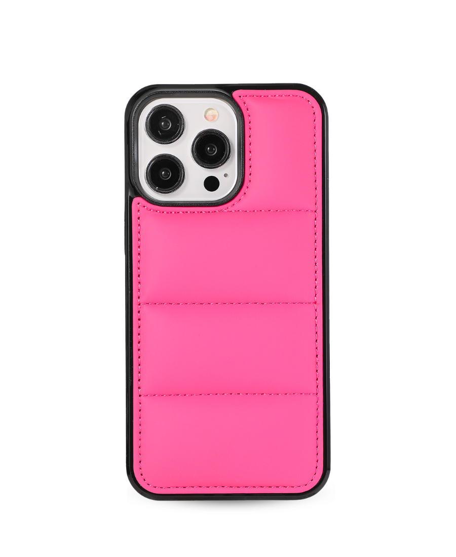 Pink Puffy Phone Case