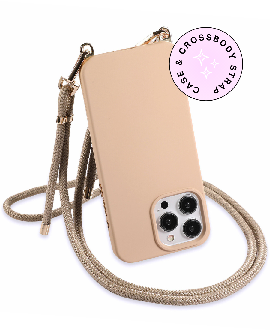 Sand MagSafe Crossbody Case Set