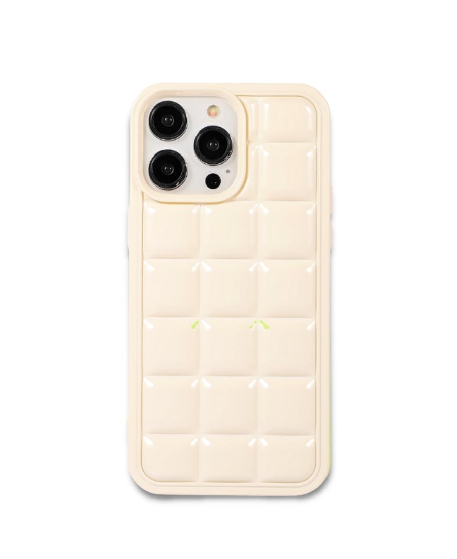 Ivory Puff Phone Case