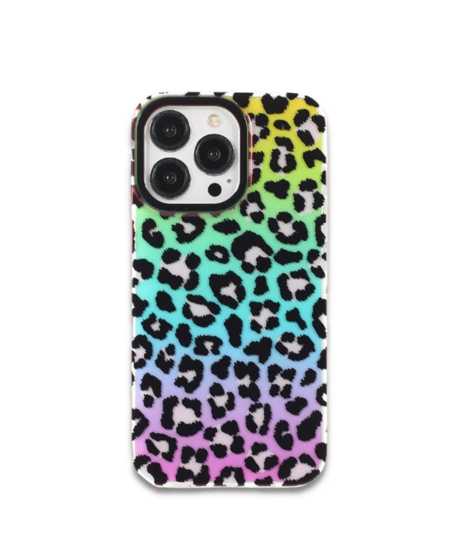 Rainbow Leopard Phone Case